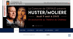 Desktop Screenshot of mairie-grimaud.fr